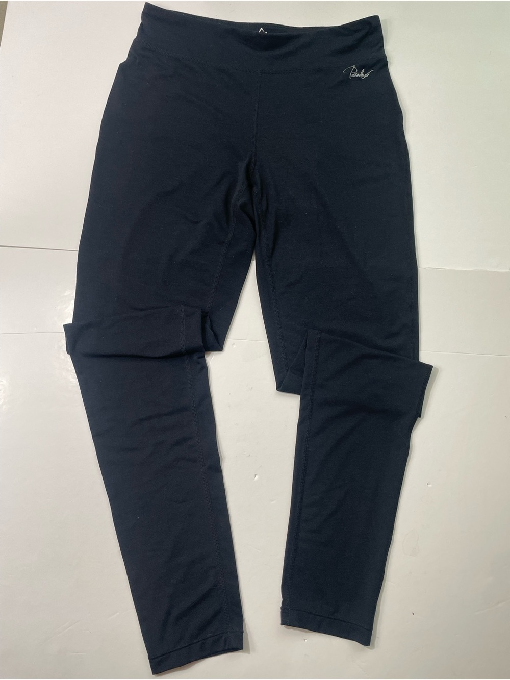 Paradox Drirelease Womens Leggings Size Small Black Base Layer Thermal Tights